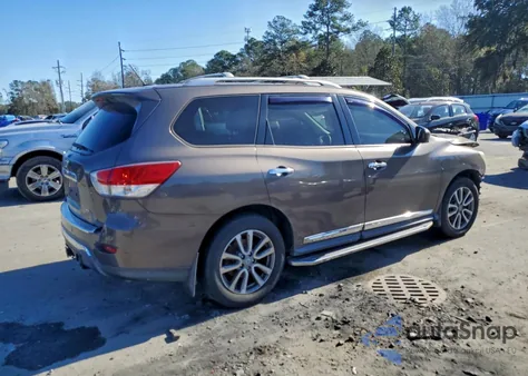 2015 Nissan Pathfinder S из США, поврежденный, VIN 5N1AR2MN4FC625273